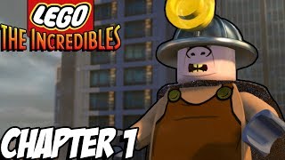 THE LEGO UNDERMINER Lego The Incredibles Gameplay Chapter 1 [upl. by Jan]