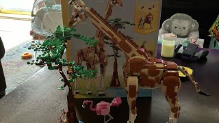 Lego Wild Safari Giraffe 3 in 1 review [upl. by Denice167]