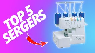 Top 5 Best Sergers For Sewing For Swimwear That Are Super Easy To Use [upl. by Eiloj]