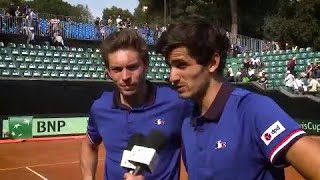 Interview Herbert and Mahut FRA [upl. by Antonio667]