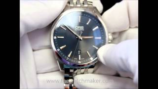 Oris Artix Date Blue Dial [upl. by Garibold382]