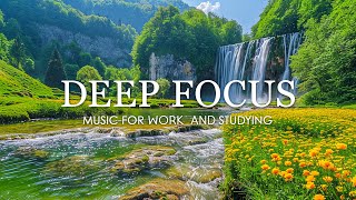 Study Music  Relaxing Studying Music Focus Concentration Music  Music for Brain PowerMemorie 19 [upl. by Jesselyn]