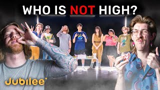 5 High People vs 2 Secret Sober People  Odd One Out [upl. by Risser]