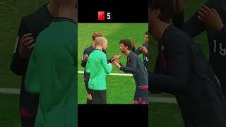 I got 5 red card 🗿 efootball2024 cr7 footballshorts funnyfootball [upl. by Aniv]