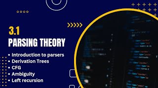 CH31 Introduction to Parsing Theory [upl. by Eneluj]