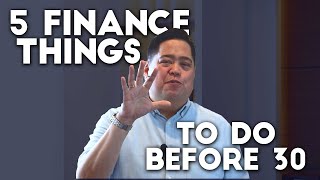 5 Finance things to do before 30 [upl. by Alletsirhc]