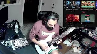 Improv solo over Comfortably Numb backing track by Pink Floyd [upl. by Ardnassac520]