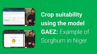 Crop suitability using the model GAEZ Example of Sorghum in Niger [upl. by Anastasie877]