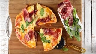 Masa de pizza casera con levadura seca instantánea [upl. by Opiak]