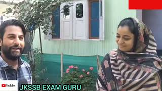 Contractual Teacher Ishrat Nisar Tops JKSSB supervisor EXAM Watch her success Journey [upl. by Strenta]