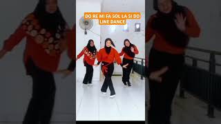 DO RE MI FA SOL LA SI DO  LINEDANCE Choreo  Jenny INA linedance linedancelover [upl. by Guenzi]