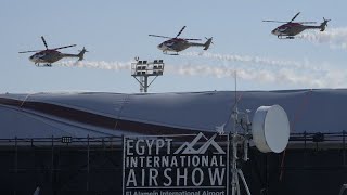 LEgypte tient son premier Salon de laviation et de lespace à El Alamein [upl. by Ynohtn486]