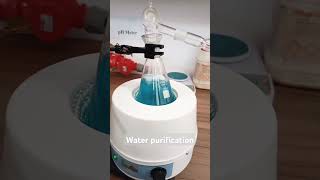 Distillation method for purifications shortvideo viralvideo usa foryou [upl. by Rednas]