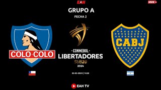 COLO COLO vs BOCA JUNIORS  COPA LIBERTADORES DE AMÉRICA SUB20 2024 [upl. by Raimundo502]