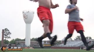 Campbell Football  Workout Grind [upl. by Isyad]