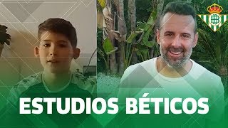 ¡El regalo de Doblas a nuestro portero benjamín  Cantera Betis [upl. by Fridlund]