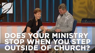 Does your ministry stop when you step outside of church  Joyce Meyer [upl. by Lezti]