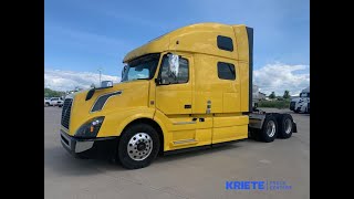 2018 VOLVO VNL  Yellow  V889329U [upl. by Ernald532]