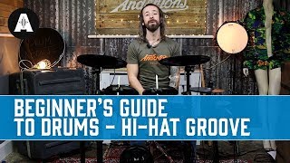 Beginners Guide to Drums  Episode 6  Twohanded Hihat Groove [upl. by Nyrahs798]