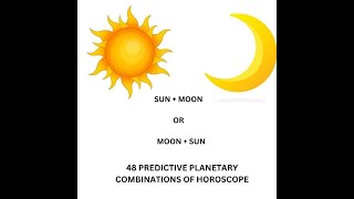 COURSE ON GRAHA SAMYOGAM  48 PREDICTIVE PLANETARY COMBINATIONS OF A HOROSCOPE [upl. by Perdita84]