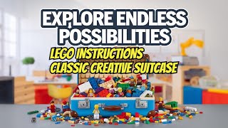 LEGO Classic Creative Suitcase 10713  Endless Building Adventures [upl. by Ahsei]