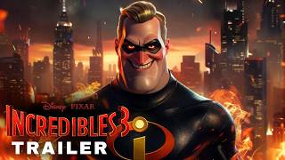 INCREDIBLES 3  Official Teaser Trailer 2026  Disney [upl. by Eldreeda]