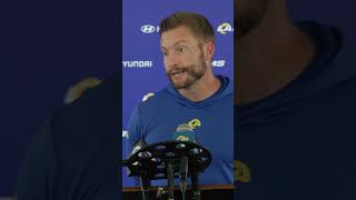 Sean McVay on Josh Allen and the Bills offense quotThey are a complete offensequot rams nfl shorts [upl. by Ahilam760]