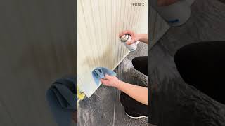 Transforming an Old Radiator with Spray Paint epoxy resin epoxyresin makeover [upl. by Dnamra]