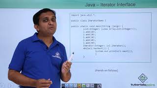 Java  Collection Interface Iterator [upl. by Atelokin]