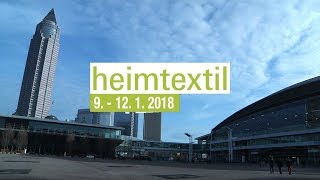 Heimtextil 2018 Messe Frankfurt [upl. by Atis]