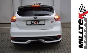 Ford Focus ST  Wydech Milltek Sport Catback Nonresonated  Wydechowepl [upl. by Eidnyl]