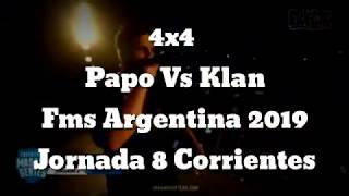 🔥4x4🔥Papo Vs Klan🔥Fms Argentina 2019 Jornada 8 Corrientes🔥 [upl. by Heiskell156]