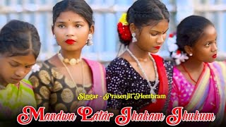 Mandwa Latar Jhakam Jhukum  Prasenjit Hembram  santali Bapla orchestra Song 202425 [upl. by Olbap]