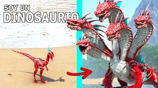 LA HISTORIA DEL DINOSAURIO HYDRA DRAGÓN Evoluciono y robo el poder de Kaiju ARK Soy un Dinosaurio [upl. by Ennayram]