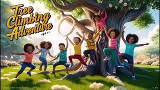 Tree Climing Adventure New Song For Kids 🌴 Kids New Song  LittleBrightKids [upl. by Subir]