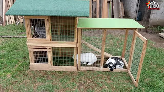 Jaula de Conejos ComodidadTranquilidad  Rabbit Hutch HD [upl. by Seek481]