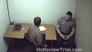 Daniel Holtzclaw interrogation video unredacted Former OK [upl. by Dickinson398]