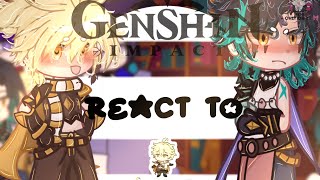 •  Genshin Impact React To 🌠 Aether 🌟 Xiaother  Mimi 🎀  Genshin x Gacha Club  • [upl. by Avis632]