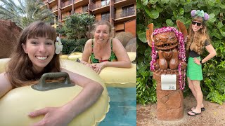 Aulani Day 1 Vlog  Room Tour The Cheesecake Factory Lazy River Off the Hook and Drawing Class [upl. by Piwowar347]