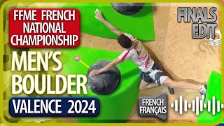 French National Championships  Boulder Finals  Mens  2024 [upl. by Amy]