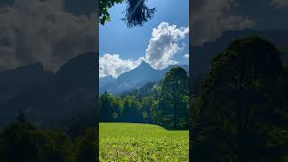 Moving clouds in the Kiental switzerland hyperlapse [upl. by Mccormac960]