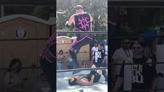 Leon Ikusa vs Tripp Rogers Indy Wrestling CWA Modesto Taco Fest 042923 [upl. by Yecart79]