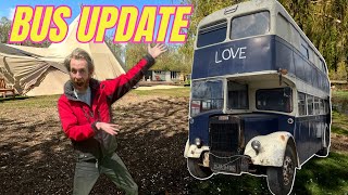 Update on my 1967 Leyland Titan Double Decker Bus [upl. by Nairam796]