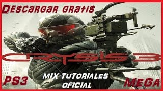 DESCARGAR GRATIS CRYSIS 3 PARA PS3 EN ESPAÑOL Y POR MEGA [upl. by Laroc432]