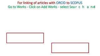 Process Know Your Scopus citation and Link Your ORCID id with Scopus and Researcher ID [upl. by Aihtenyc504]