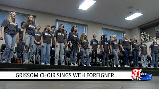 Grissom Choir to perform on stage with Foreigner [upl. by Ulrike]