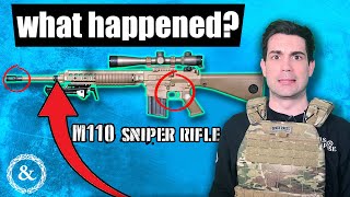 The Truth about the US Armys M110 Sniper Rifle [upl. by Yalc829]