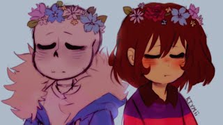 Sans x Frisk part 44 Undertale [upl. by Shig121]