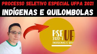 PSE UFPA 20221 INDÍGENAS E QUILOMBOLAS [upl. by Arol450]