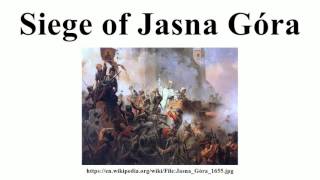 Siege of Jasna Góra [upl. by Aoket]